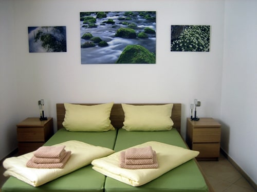 Ferienhaus Thiessow - Schlafbereich